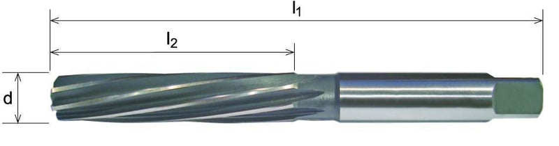 Wallers Industrial Hardware  SOMTA - HSS PARELLEL HAND REAMER 1/8"